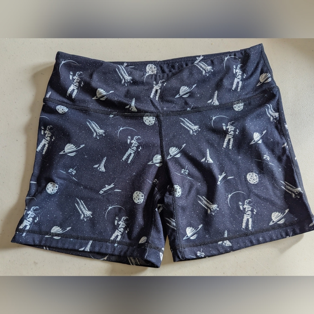 IAB MFG Space-Themed Women's Athletic Shorts